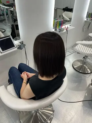 カラー 野崎/酸性ストレート /天王寺のヘアスタイル