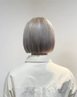 ミディアム カラー 表参道🌿赤み消し カラー/チナツのヘアスタイル