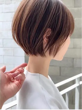 ショート パーマ VIEW EHIME 齋藤  あつきのヘアスタイル