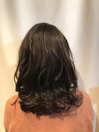 セミロング カラー 小杉輝/ショート /艶カラー✨のヘアスタイル