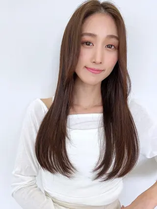 ロング 韓国ヘア×髪質改善 /yoshikaのヘアスタイル