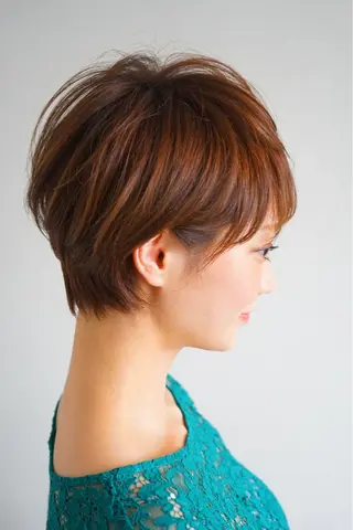 ショート カラー パーマ ヘアアレンジ ショートの神✨AFL OAT 井上康平のヘアスタイル