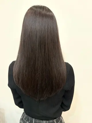 セミロング yuite RINAのヘアスタイル