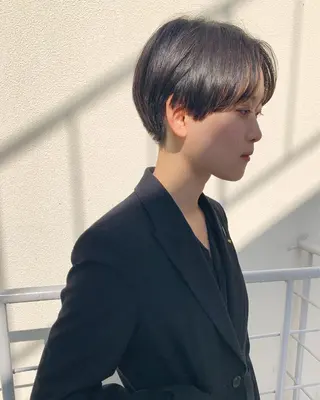 ショート ハイトーン/ショート 村上淳乃🐥のヘアスタイル