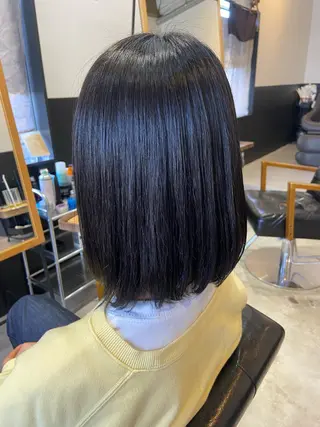 ミディアム 💫縮毛矯正/ カット💫徳永あい子のヘアスタイル