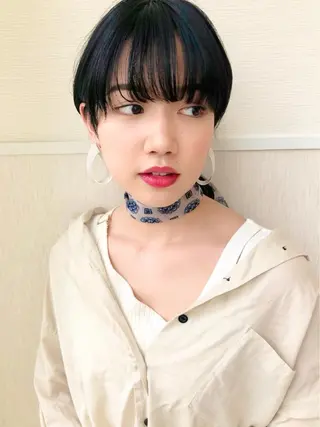 ショート 三鷹で1番ショート ボブをカットする新谷のヘアスタイル