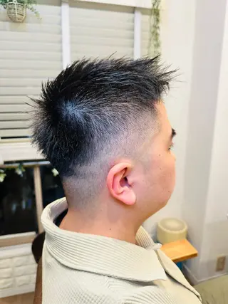 ショート メンズ BANDE 水崎 悟のヘアスタイル