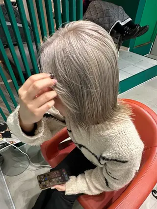 ミディアム カラー 🎀オイダイラ モモカ🎀のヘアスタイル