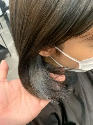 ショート カラー 菊地 旬のヘアスタイル