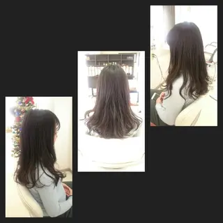 ロング パーマ キンジョウ エナミのヘアスタイル
