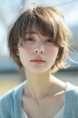 ショート カラー ロング料金無し ブリーチ/YUTOのヘアスタイル