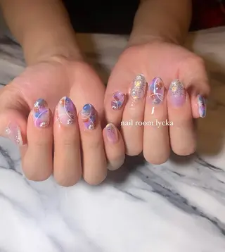 ネイル ﾈｲﾙﾙｰﾑﾘｯｶ 𝐦𝐚𝐲𝐮のネイルデザイン