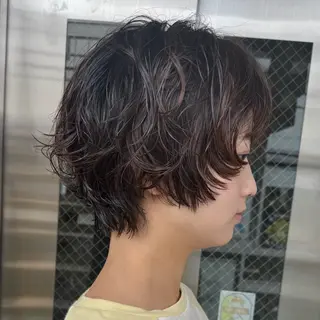 ショート パーマ 🔆似合わせショート ボブ/ルミナ🔆のヘアスタイル