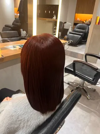 カラー ロングカット/ うる艶カラー/ユイのヘアスタイル