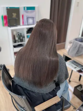 ロング カラー 滝口 瑞季のヘアスタイル