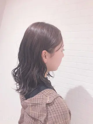 ミディアム カラー LiTA RIKUのヘアスタイル