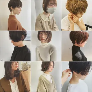 ショート カラー パーマ ヘアアレンジ メンズ キッズ ネイル マツエク・マツパ ショート/ボブ /パーマ🌿柏原良亮のヘアスタイル