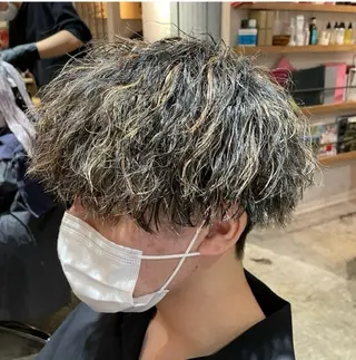 パーマ メンズ 👑錦糸町/毛流れ パーマ特化/NORIのヘアスタイル