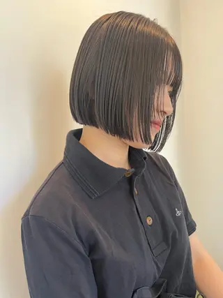 ミディアム カラー 三谷はるな /名古屋/本山のヘアスタイル