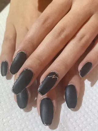 ロング shandy nailのネイルデザイン