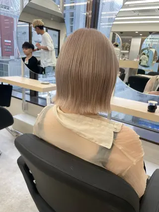 ショート 抜け感style💎 𝑹𝑼𝑵𝑨のヘアスタイル