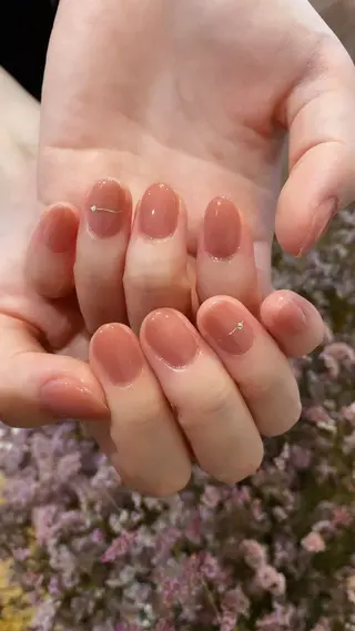 ネイル crystal ⭐︎ colorのネイルデザイン