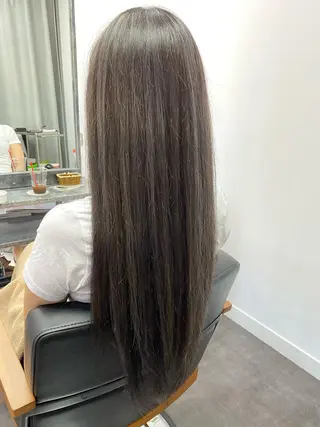 ロング 平田 広大のヘアスタイル