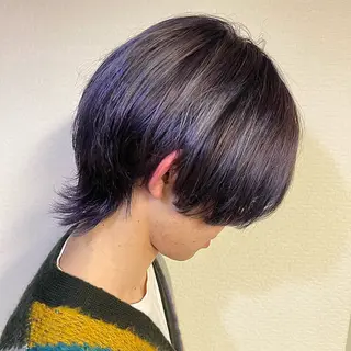 カラー メンズ ｼﾉｻﾞｷ ｷﾅのヘアスタイル
