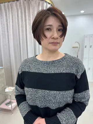 ショート アカリ /パーマスタイルのヘアスタイル