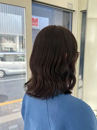 ミディアム カラー 🖤:抜け感×大人 スタイル/Aoiのヘアスタイル