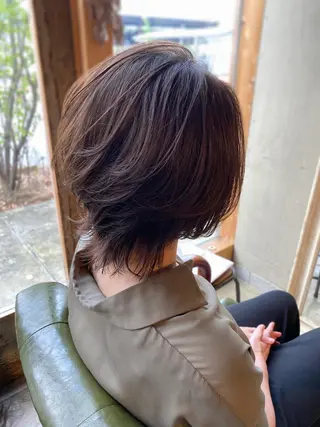 ショート カラー 🗻飯田誠也🗻 カットカラー得意のヘアスタイル