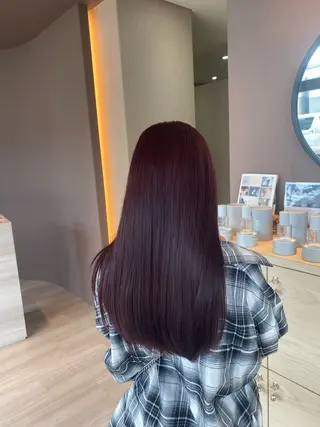 ロング Lien.AKI 透明感カラー🤍のヘアスタイル