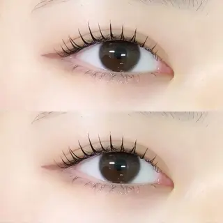 マツエク・マツパ elu+ rinaのマツエク・マツパデザイン