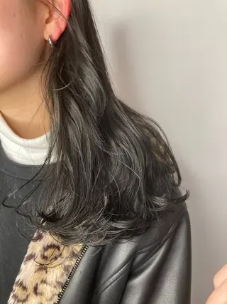 ミディアム カラー 横浜美容室/暖色系 michika🌹のヘアスタイル