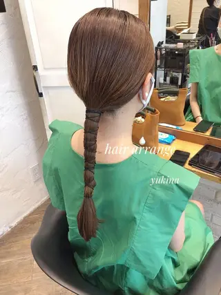 ロング ✨透明感ケアカラー✨ 長野ゆきなのヘアスタイル