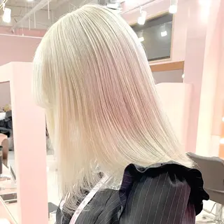 ミディアム カラー ブリーチ指名 No.1🦋KOKIのヘアスタイル
