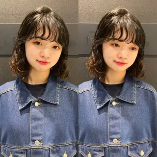 ショート カラー パーマ mai / linoah˚✧のヘアスタイル