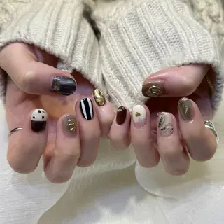 ネイル 新井 ひなののネイルデザイン
