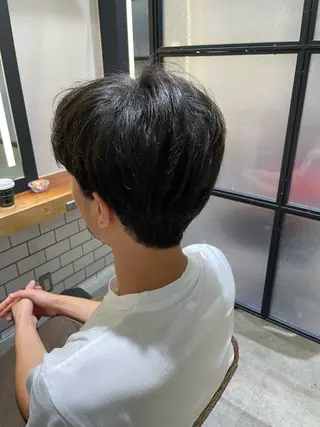 メンズ 透明感カラー/ カット🎀あつこ🎀のヘアスタイル