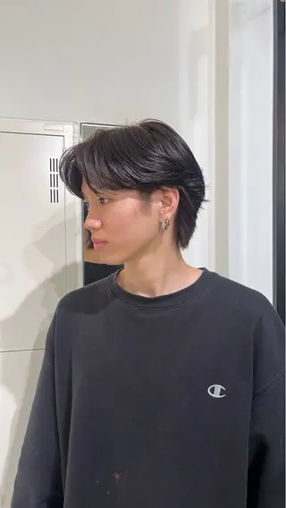 ショート カラー メンズ 艶髪【カラー支持率 No.1】リノ🪐のヘアスタイル