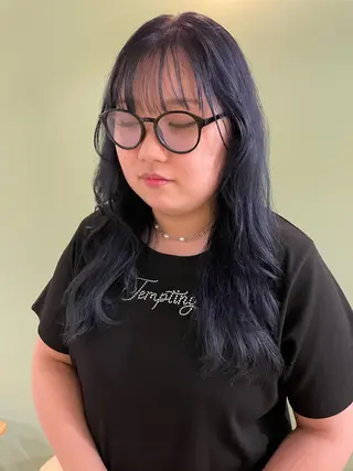 ロング 中井 菜々香のヘアスタイル