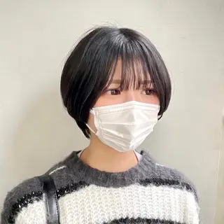 ショート カラー ショート/ボブ/ 透明感カラー/ほのかのヘアスタイル