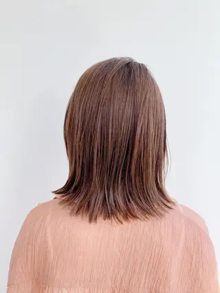 ミディアム 土佐 優奈のヘアスタイル