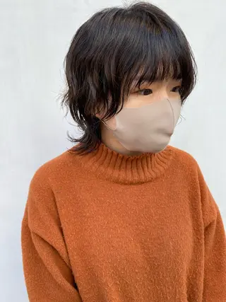 ミディアム 小林 朋花のヘアスタイル