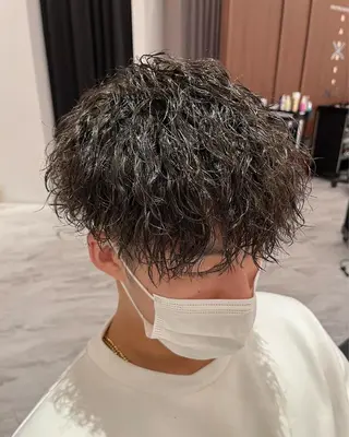 ショート パーマ メンズ 瀧野 翔吾【メンズ特化】のヘアスタイル