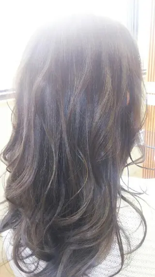ロング カラー 脇田 雄大のヘアスタイル