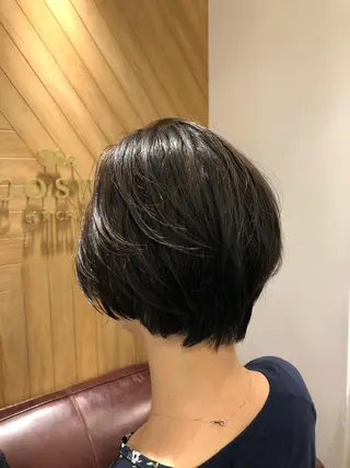 ショート 鈴村 大介のヘアスタイル