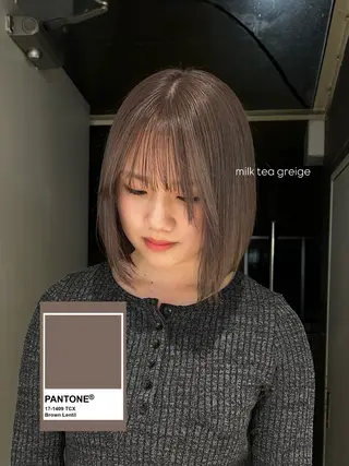 ショート カラー 柔らかい質感とカラー /moekaのヘアスタイル