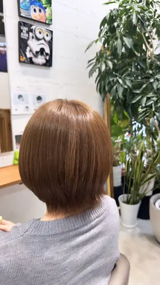 ショート カラー Shiho 🦋 /透明感カラーのヘアスタイル