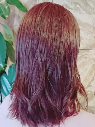 カラー 清水 旭美のヘアスタイル